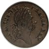 Image 1 : 1723 FARTH Hibernia Farthing, DEI GRATIA AU58 PCGS. Ex