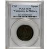 Image 1 : 1783 1C Washington & Independence Cent, Large Milita