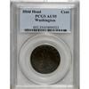 Image 1 : Undated 1C Washington Double Head Cent AU55 PCGS.
