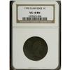Image 1 : 1795 1C Plain Edge VG10 NGC. NGC Census: (10/135).