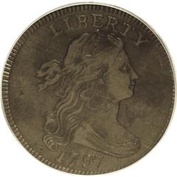 1797 1C Reverse of 1797, Stems VF30 PCGS. PCGS Populat