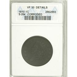 1810 1C --Corroded--ANACS. VF20 Details. NGC Census: (1