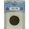 Image 1 : 1819/8 1C AU55 ANACS. N-1. NGC Census: (2/51). PCG