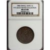 Image 1 : 1846 1C Small Date MS62 Brown NGC. N-5, Ex: Jules