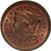 Image 1 : 1852 1C MS64 Red and Brown PCGS. Ex: Novmeber 1981, Co