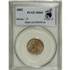 Image 1 : 1862 1C MS64 PCGS. Eagle Eye Photo Seal included.