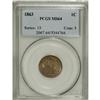 Image 1 : 1863 1C MS64 PCGS. PCGS Population (563/160). NGC