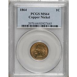 1864 1C Copper-Nickel MS64 PCGS. PCGS Population ( 