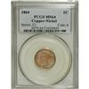 Image 1 : 1864 1C Copper-Nickel MS64 PCGS. PCGS Population (