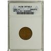 Image 1 : 1864 1C L On Ribbon--Cleaned--ANACS. AU58 Details. NGC