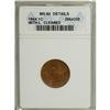 Image 1 : 1864 1C L On Ribbon Brown--Cleaned--ANACS. . NGC Censu