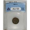 Image 1 : 1869 1C AU55 ANACS. NGC Census: (17/195). PCGS Pop