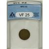 Image 1 : 1872 1C VF25 ANACS. NGC Census: (0/328). PCGS Popu