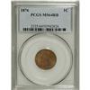 Image 3 : 1876 1C MS64 Red and Brown PCGS. PCGS Population (158/