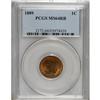 Image 1 : 1889 1C MS64 Red and Brown PCGS. PCGS Population (