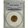 Image 1 : 1891 1C MS64 Red PCGS. PCGS Population (101/65). N