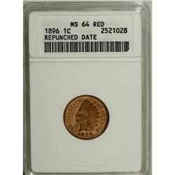 1896 1C MS64 Red ANACS. NGC Census: (70/59). PCGS Popu