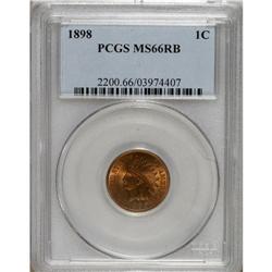 1898 1C MS66 Red and Brown PCGS. PCGS Population (