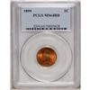 Image 1 : 1899 1C MS64 Red PCGS. PCGS Population (252/312).