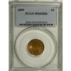1899 1C MS65 Red PCGS. PCGS Population (230/82). N
