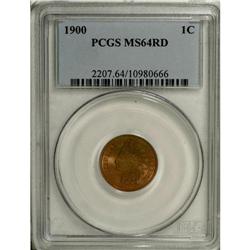1900 1C MS64 Red PCGS. PCGS Population (191/207).