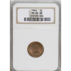 1904 1C MS66 Red and Brown NGC. NGC Census: (13/1)