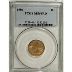 1904 1C MS64 Red PCGS. PCGS Population (248/233).