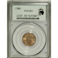 1906 1C MS65 Red PCGS. Lot includes Eagle Eye Phot