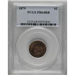 1879 1C PR64 Red and Brown PCGS. Ex: 1987 Arthur Gordo
