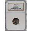 Image 1 : 1881 1C PR65 Brown NGC. NGC Census: (21/15). PCGS