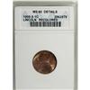 Image 1 : 1909-S 1C Brown--Recolored--ANACS. MS60 Details. NGC C