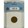 Image 1 : 1914-D 1C VG8 ANACS. NGC Census: (159/2234). PCGS