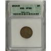 Image 1 : 1914-D 1C VF20 ICG. NGC Census: (0/59). PCGS Popul