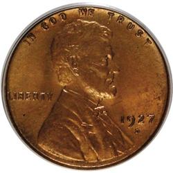 1927-D 1C MS64 Red and Brown PCGS. PCGS Population (17