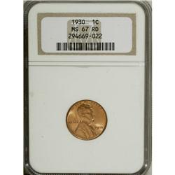 1930 1C MS67 Red NGC. NGC Census: (247/0). PCGS Po