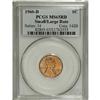Image 1 : 1960-D 1C Small Over Large Date MS65 Red PCGS. PCG