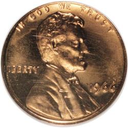 1966 1C SMS MS67 Cameo NGC. NGC Census: (21/3). PCGS P