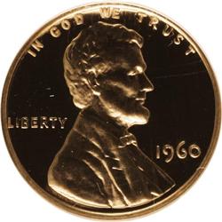 1960 1C Large Date PR68 Deep Cameo NGC. NGC Census: (9