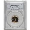 1960 1C Large Over Small Date PR67 Red PCGS. PCGS