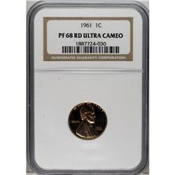 1961 1C PR68 Deep Cameo NGC. NGC Census: (76/61).