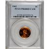 1962 1C PR68 Cameo PCGS. PCGS Population (137/52).