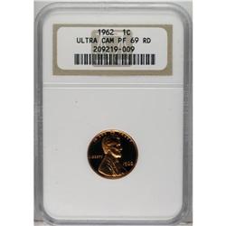 1962 1C PR69 Deep Cameo NGC. NGC Census: (205/0).