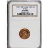 1970-S 1C Large Date PR66 Red NGC. Triple Die Obve