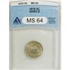 Image 1 : 1870 5C MS64 ANACS. NGC Census: (49/40). PCGS Popu