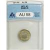 Image 1 : 1871 5C AU58 ANACS. NGC Census: (2/56). PCGS Popul