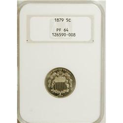1879 5C PR64 NGC. NGC Census: (123/245). PCGS Popu