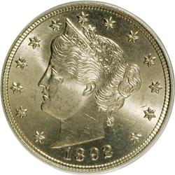 1892 5C MS64 ANACS. NGC Census: (116/80). PCGS Populat