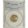 1898 5C MS64 PCGS. PCGS Population (151/77). NGC C