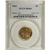 Image 1 : 1924 5C MS64 PCGS. PCGS Population (302/240). NGC