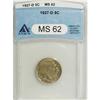 Image 1 : 1927-D 5C MS62 ANACS. NGC Census: (83/375). PCGS P